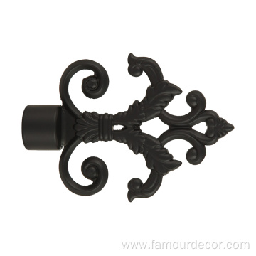 Elegant antique curtain rod